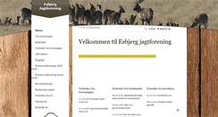Desktop Screenshot of esbjergjagtforening.dk